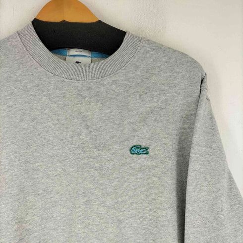 ラコステライブ Lacoste Live Crew Neck Cotton Fleece Sweatshirt メンズ  M